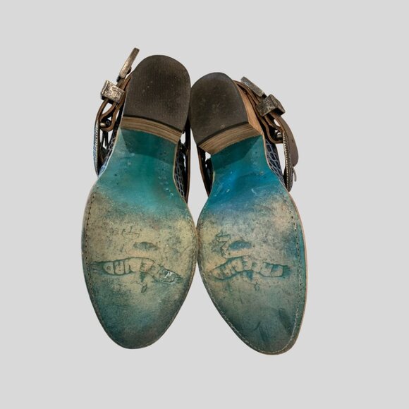 Freebird Saloon- Turquoises Croc - Picture 6 of 7